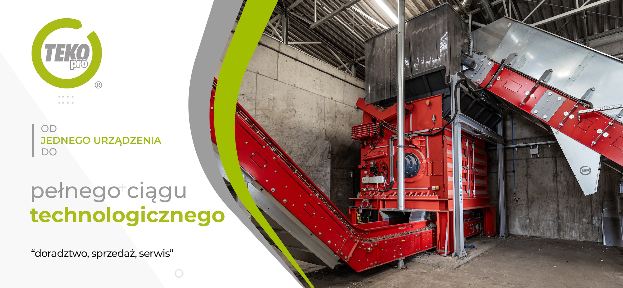Urządzenia i&nbsp;linie technologiczne | TEKOpro – doradztwo, sprzedaż, serwis